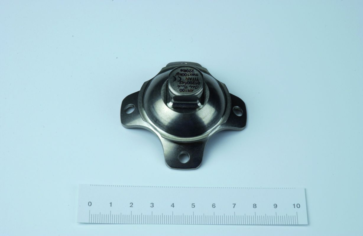 Schaft-Adapter mit Justierkern -Titan- 4R100