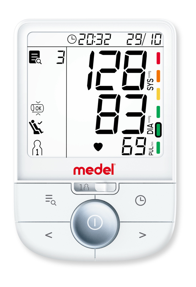 Oberarm-Blutdruckmessgerät Medel Elite Plus – Bild 3