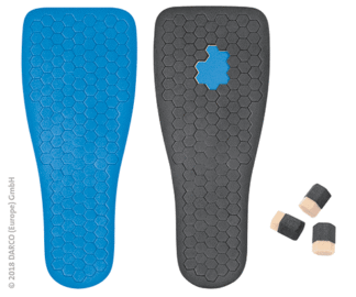Waben-Einlegesohle PegAssist für MedSurg/Pro/Relief Dual