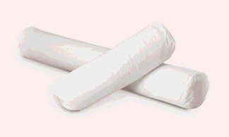 Lagerungsrolle weiß