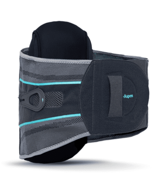 Lumbalstützorthese Aspen Elite Pro grau