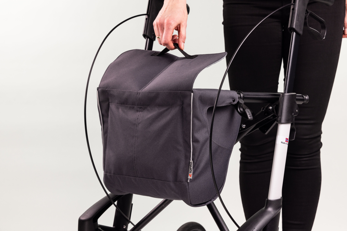 Rollator Troja 5G Black Series M – Bild 5