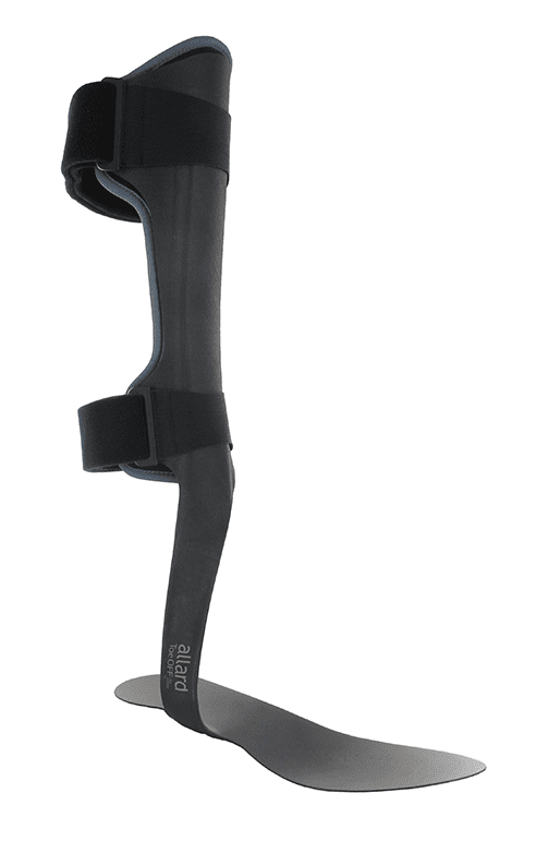 Knöchel-Fußorthese ToeOFF Flow 2½, dynamisch ohne Umlenkschlaufe, schwarz