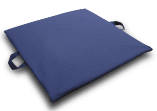 Anti-Dekubitus-Sitzkissen aks-gelsit 2,5 cm blau-schwarz mit Inko-Air Bezug