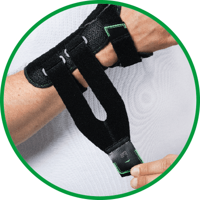 Daumen-Handorthese Cellacare Rhizocast Classic schwarz – Bild 3