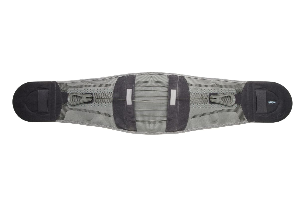 Lumbalstützorthese Aspen ELITE ACTIVE grau – Bild 2