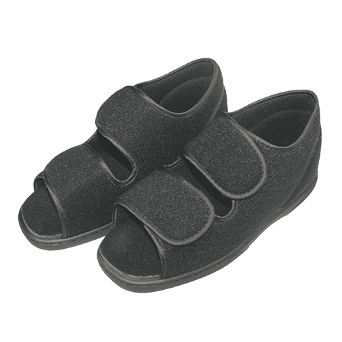 Rehaschuhe Wewa Ped offen, schwarz