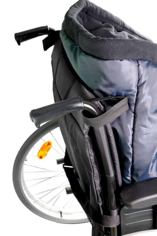 Schlupfsack ROLKO-THERMO Fleece/Nylon blau – Bild 3