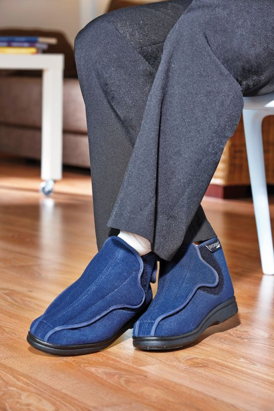 Reha Schuh SaniCabrio marineblau – Bild 5