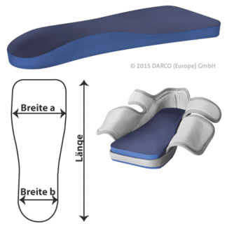 Weichbettungseinlegesohle, Relief Contour Insole Damen