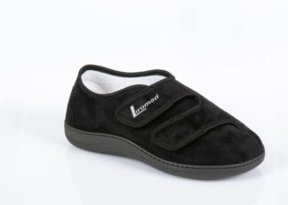 Reha Halbschuh 476-20Z3 mit 2 Klettverschlüssen schwarz