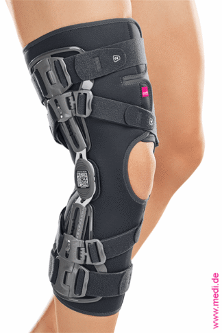 medi Knieorthese Soft OA rechts Varus, links Valgus grau