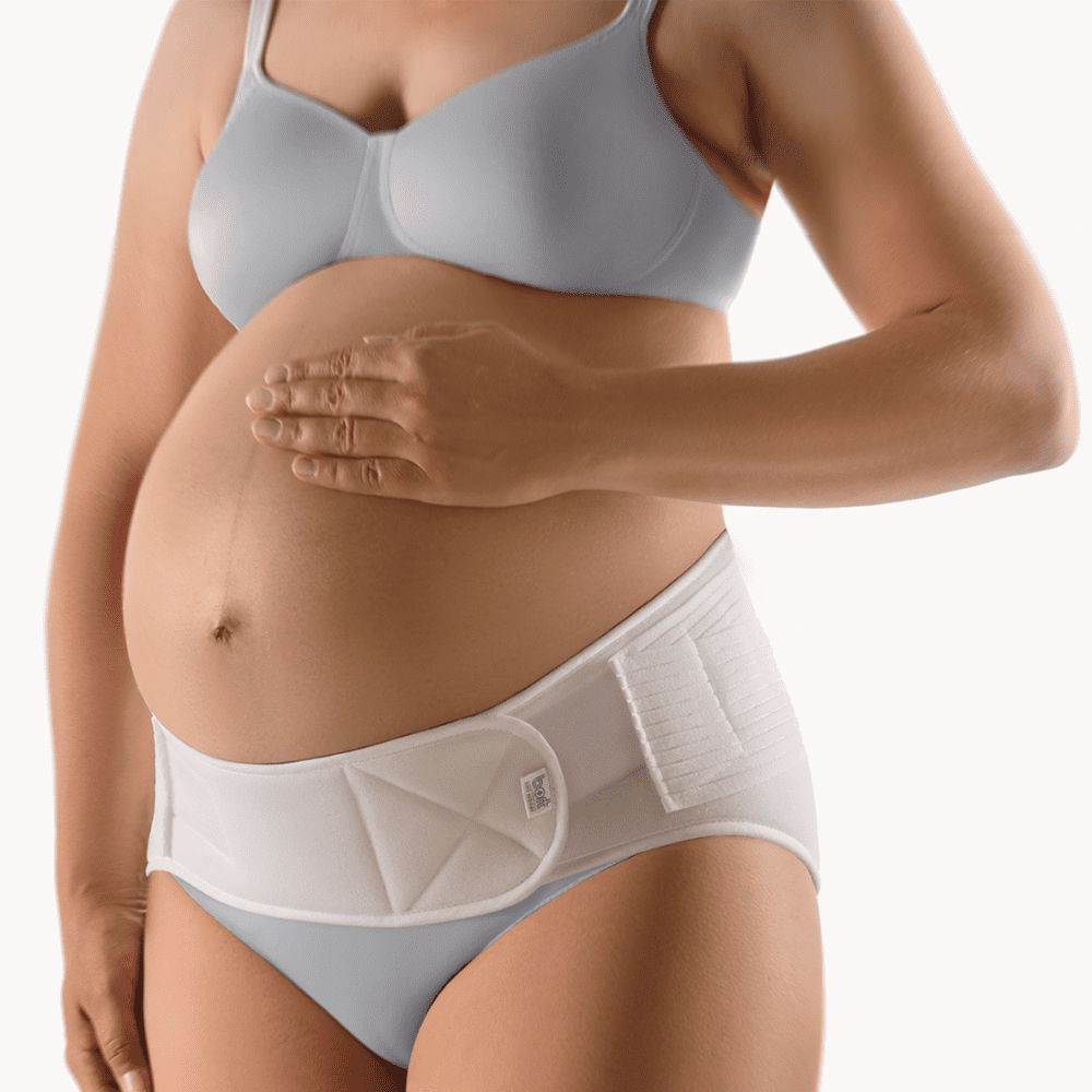 Bort Rückenbandage für Schwangere, weiß