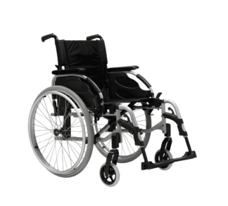 Rollstuhl Action 2 NG mit Armlehne desk silbergrau