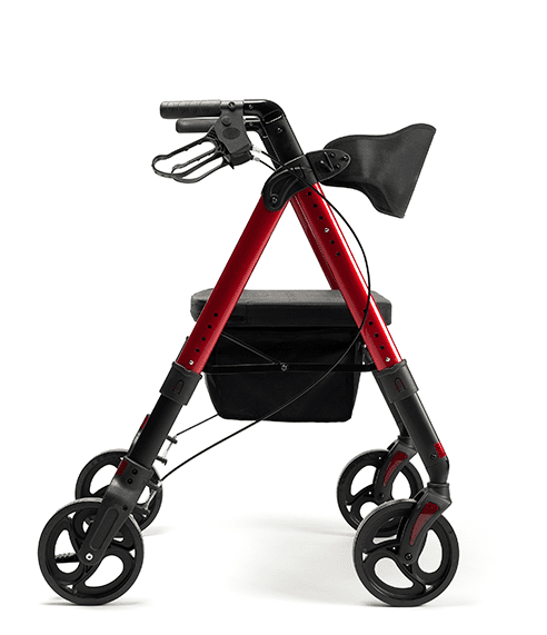 Schwerlast-Rollator Goliat mit Sitz-und Rückenstütze – Bild 4