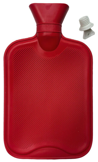 Wärmflasche mit Rollkragen-Pullover-Bezug
