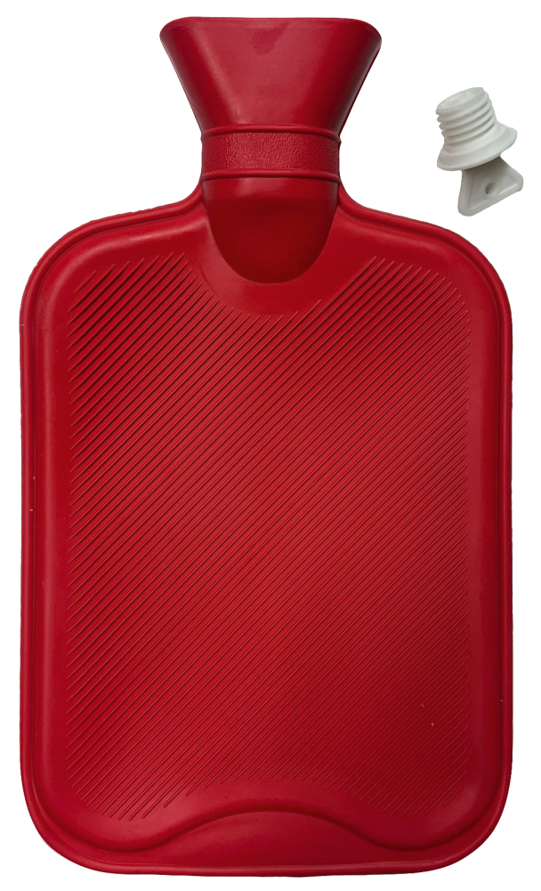 Wärmflasche mit Rollkragen-Pullover-Bezug