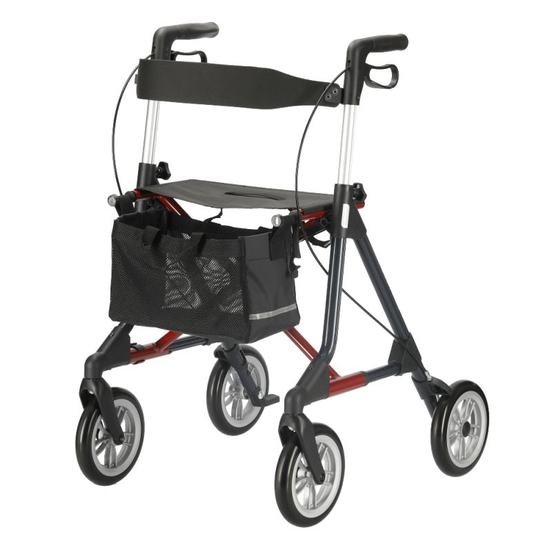 Rollator elan plus, inkl. Tasche, Stockhalter und Rückengurt, max. 150 kg bel. – Bild 2