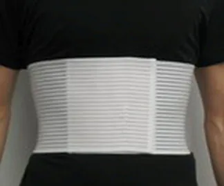 Rippenbandage Herren, weiß