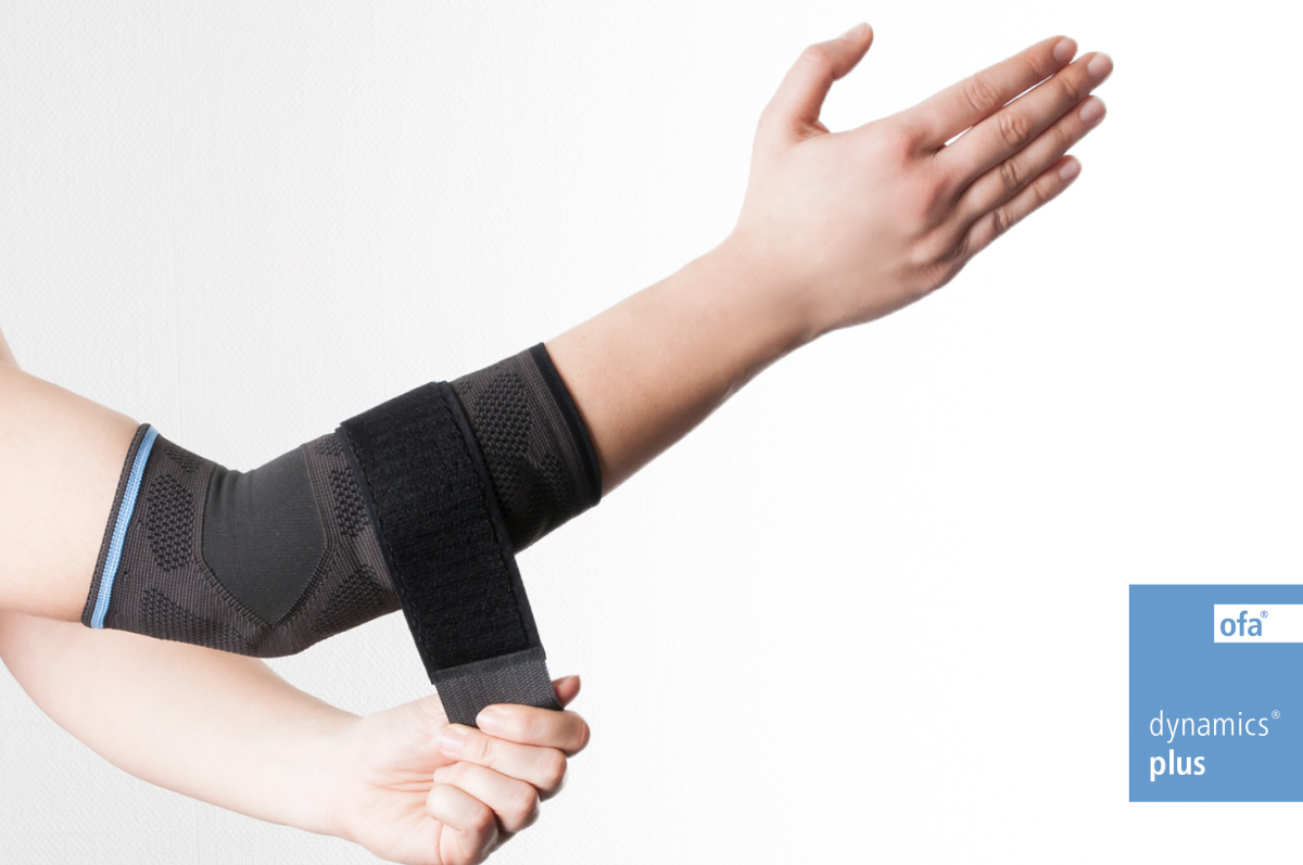 Ellenbogenbandage Dynamics Plus, carbon – Bild 5