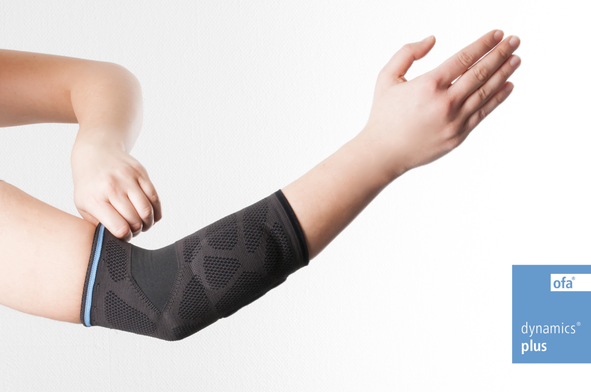 Ellenbogenbandage Dynamics Plus, carbon – Bild 3