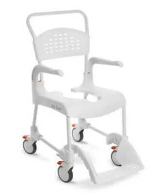 Dusch- und Toilettenrollstuhl Clean Belastbarkeit 130 kg