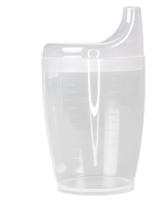 Einnehmebecher mit 2 Deckeln 4 und 12 mm Öffnung 250 ml
