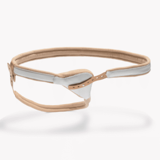 Bort Federbruchband HerniaFix, anatomische Pelotte, lange Feder, beige