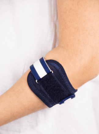 Epicondylitisspange Para-Epidur weiß-blau