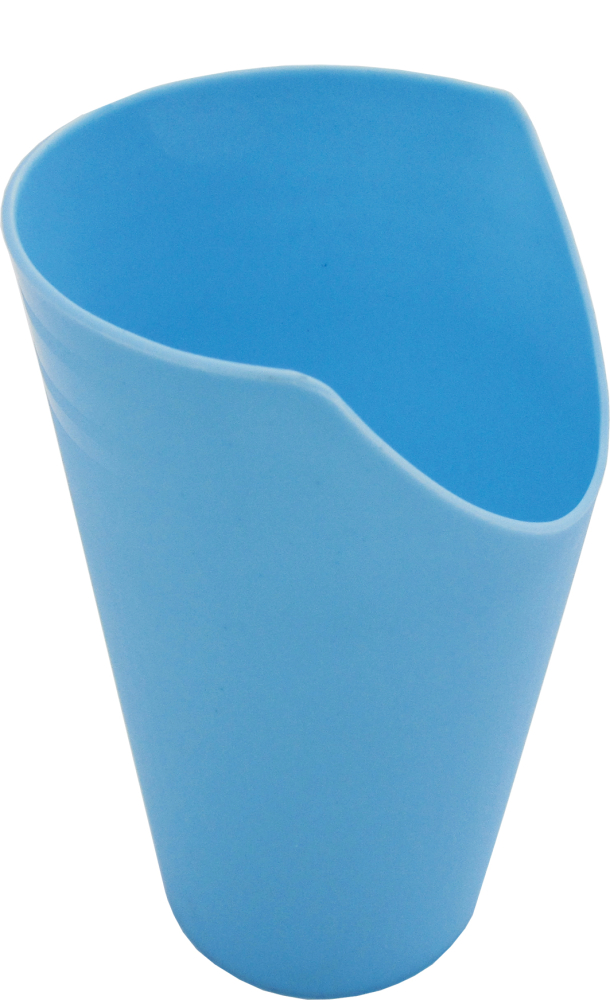 Trinkbecher mit Nasenausschnitt