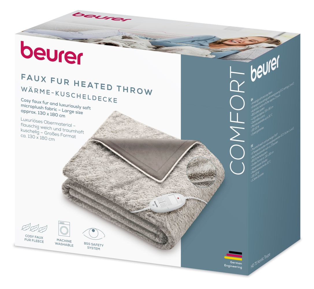 Wärmezudecke HD 75 180x130 cm, 6 Stufen – Bild 5