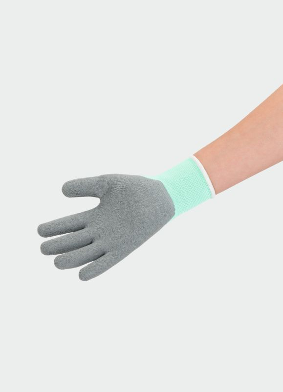 Spezialhandschuhe Juzo (1 Paar), mint, für Kompressionsstrümpfe – Bild 2