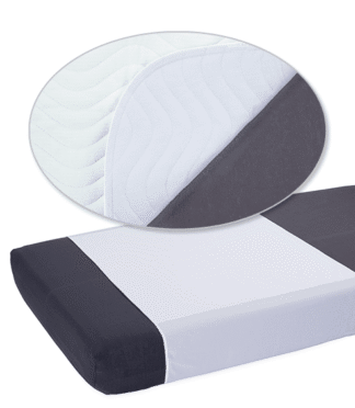Bettschutzunterlage ActivePro 3-lagig 85x90 cm weiß