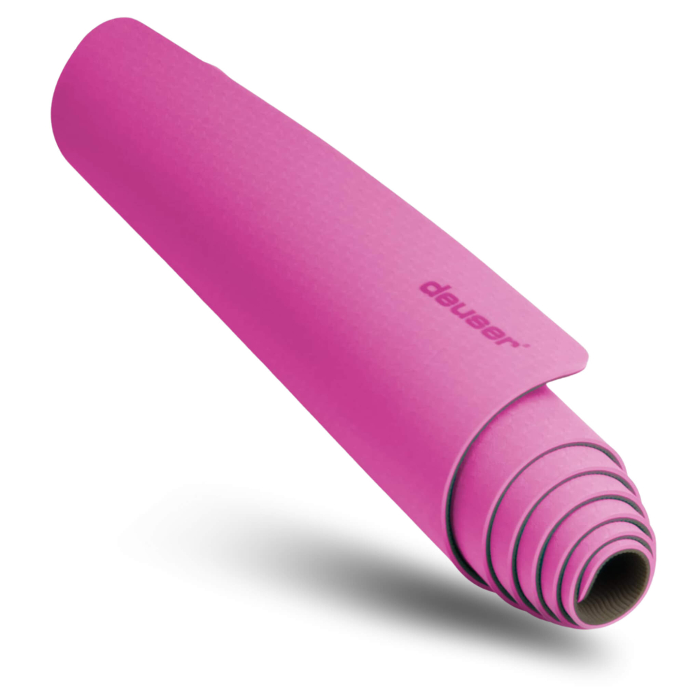 Yoga Matte Deuser TPE 183x61x0,6 cm – Bild 5