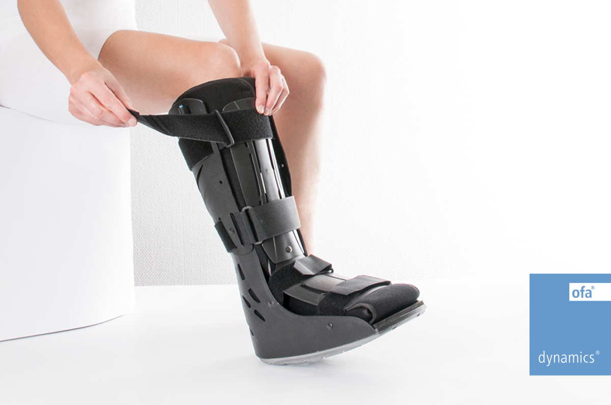 Gehschiene Dynamics AIR Walker, schwarz – Bild 5