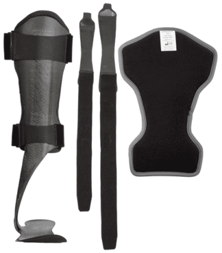 Knöchel-Fußorthese ToeOFF 2.0 mit Umlenkschlaufe, schwarz