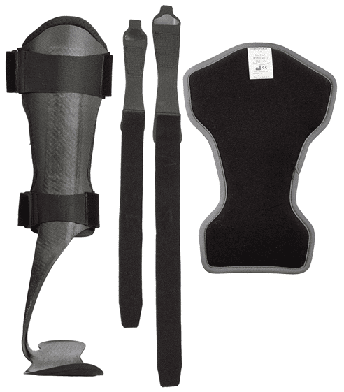 Knöchel-Fußorthese ToeOFF 2.0 mit Umlenkschlaufe, schwarz