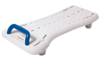 Badebrett BENNY XL mit Handgriff, weiß