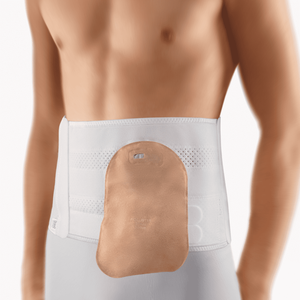 Bort Stoma-Bandage, weiß – Bild 2