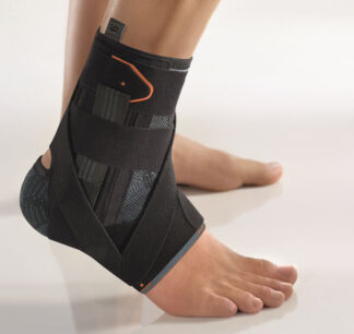 Sprunggelenkorthese Cellacare Tarsotec Expert anthrazit-schwarz-orange