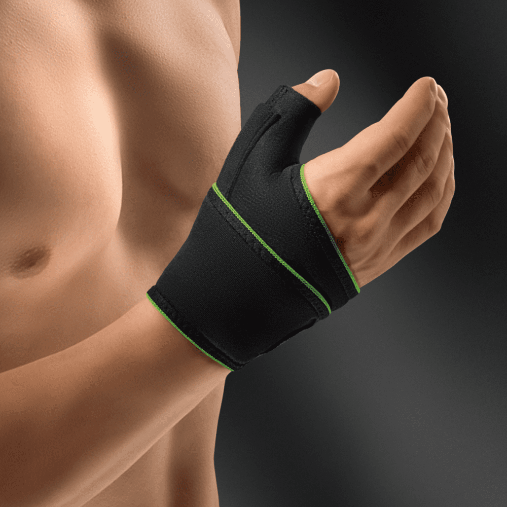 Bort Daumen-Schiene ActiveColor Sport schwarz-grün