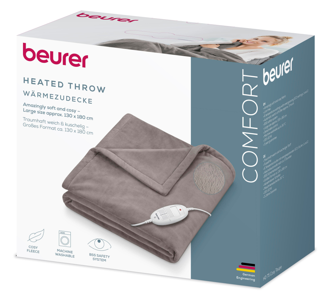 Wärmezudecke HD 75 180x130 cm, 6 Stufen – Bild 4
