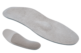 Weichpolster-Rohling Microvelour langsohlig 2,5mm sand