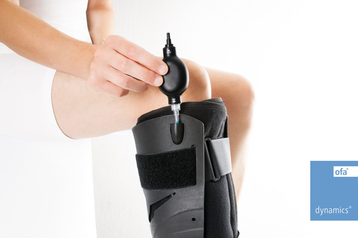 Gehschiene Dynamics AIR Walker, schwarz – Bild 6