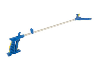 Greifzange Falke mit Softgriff blau/gelb