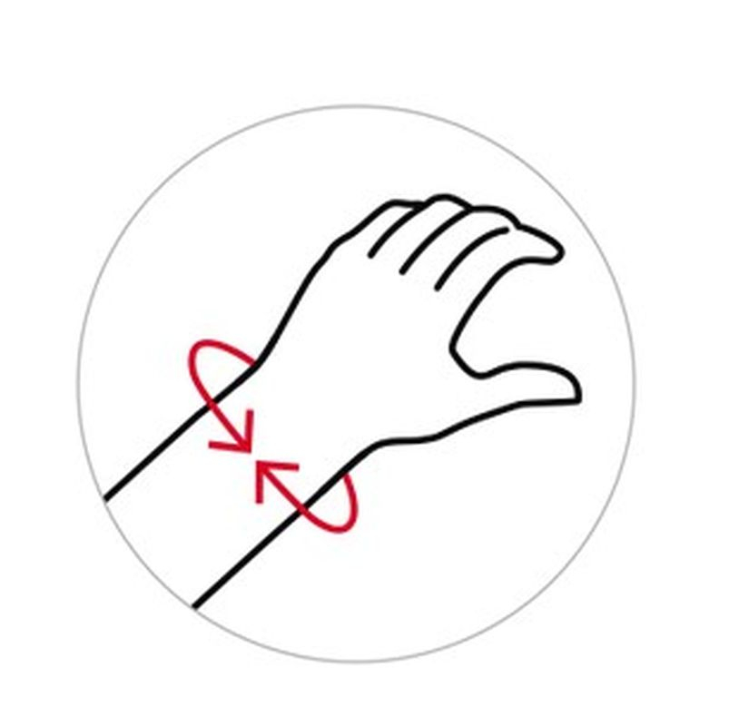 Handgelenkbandage DONJOY ManuForce graphitgrau – Bild 2