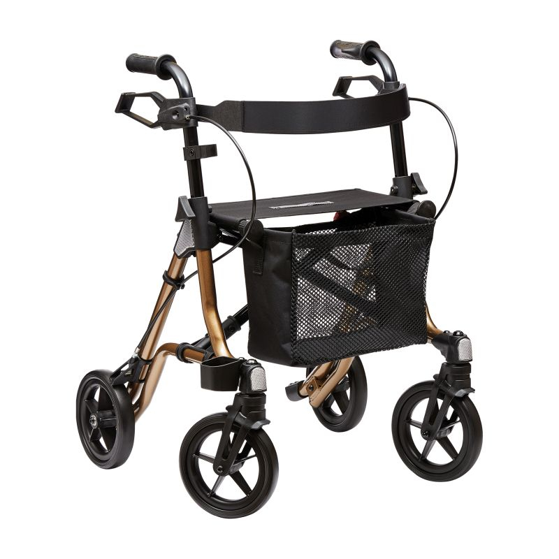 Rollator TAiMA GT mit Netz und Stockhalter PU (Dietz) – Bild 2