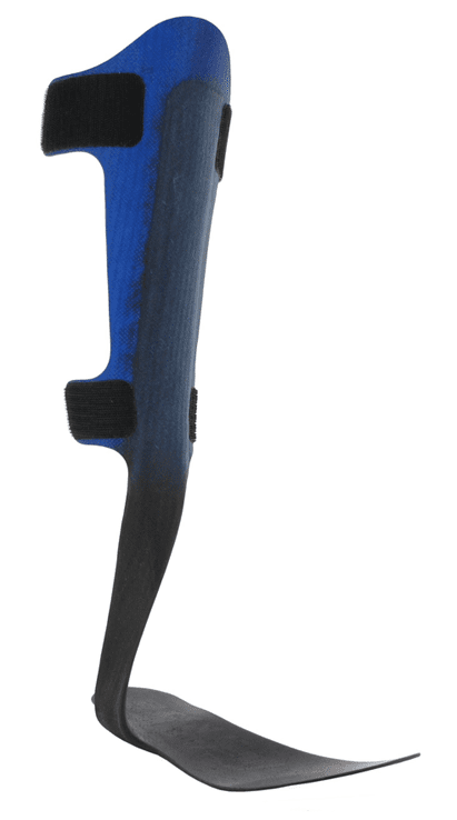 Fußformteil Blue-Rocker 2.0 mit Umlenkschlaufe, dynamisch, blau