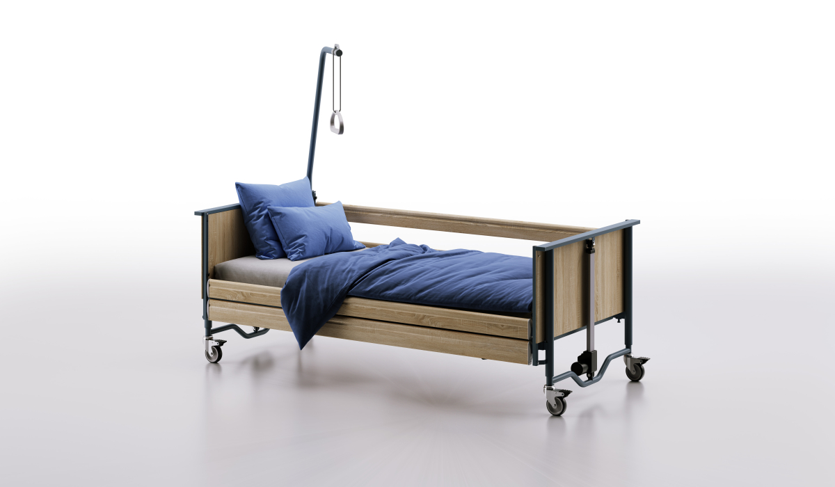 Pflegebett domiflex 3 100 x 200cm – Bild 3