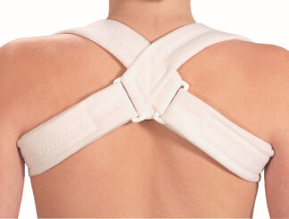 Clavicula Bandage weiß